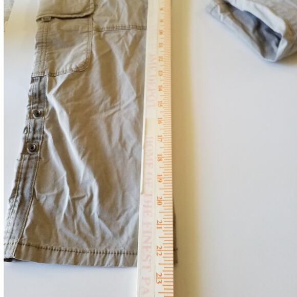 Sanctuary Womens Size 26 Cargo Pants Stretch Tan Pockets Stretch Mid Rise - Picture 5 of 8